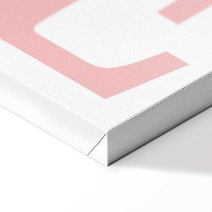 Leinwandbild - Grey Love (1 Part) Vertical