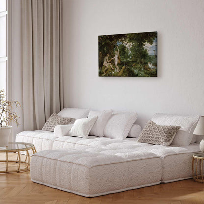 Leinwandbild - Peter Paul Rubens – The Garden of Eden with the Fall of Man