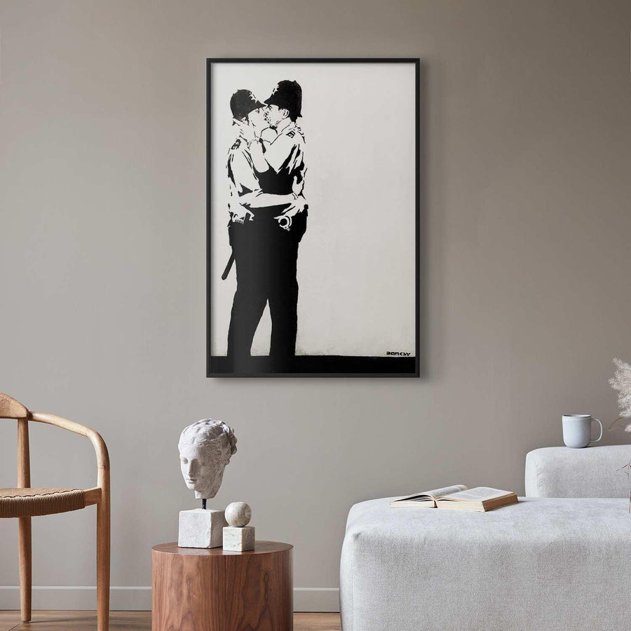 Poster - The Policemen's Kiss Artgeist