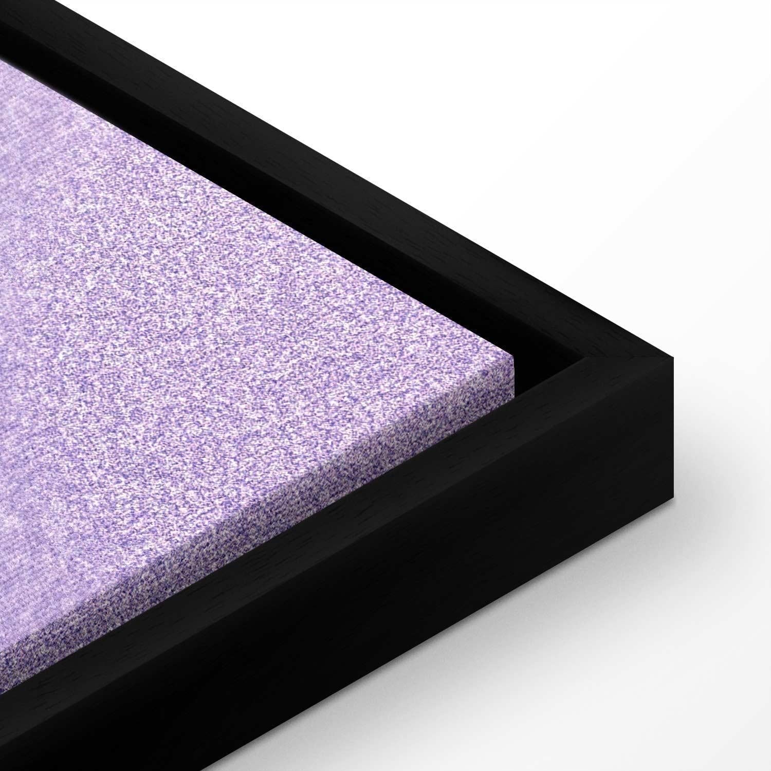 Leinwandbild - Heather Mist - Delicate Gradient Comprising Various Shades of Violet Artgeist
