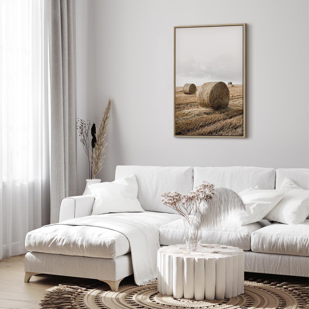 Leinwandbild - Hay (1 Part) Vertical