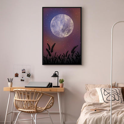 Leinwandbild - Night in the Country (1 Part) Vertical