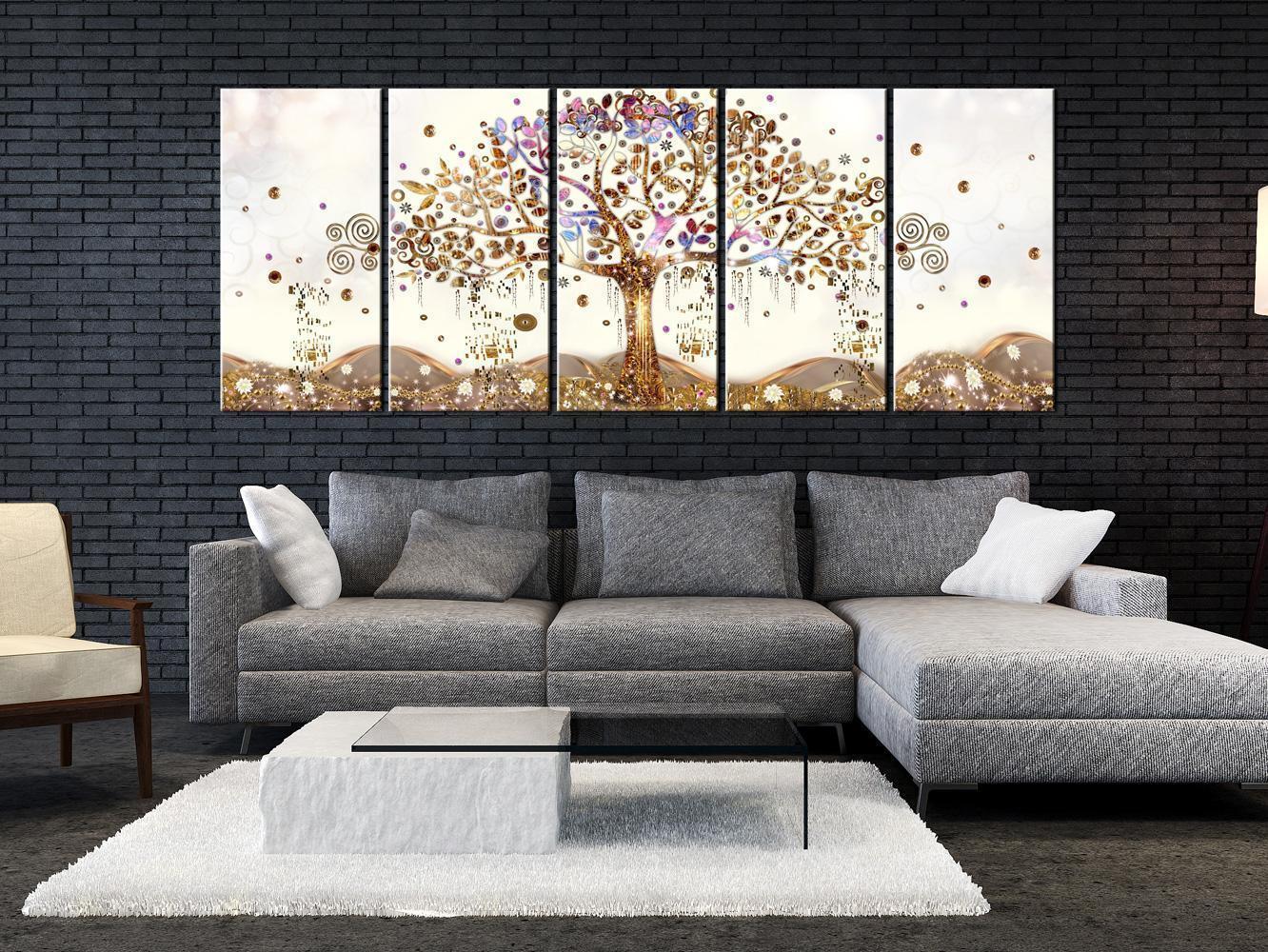 Leinwandbild - Dazzling Tree Artgeist