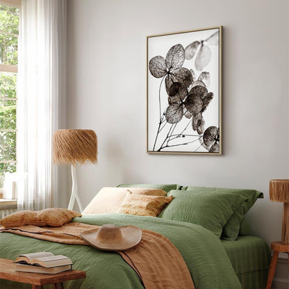 Leinwandbild - Transparent Clover (1 Part) Vertical