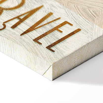 Leinwandbild - Sound Travel (1 Part) Vertical