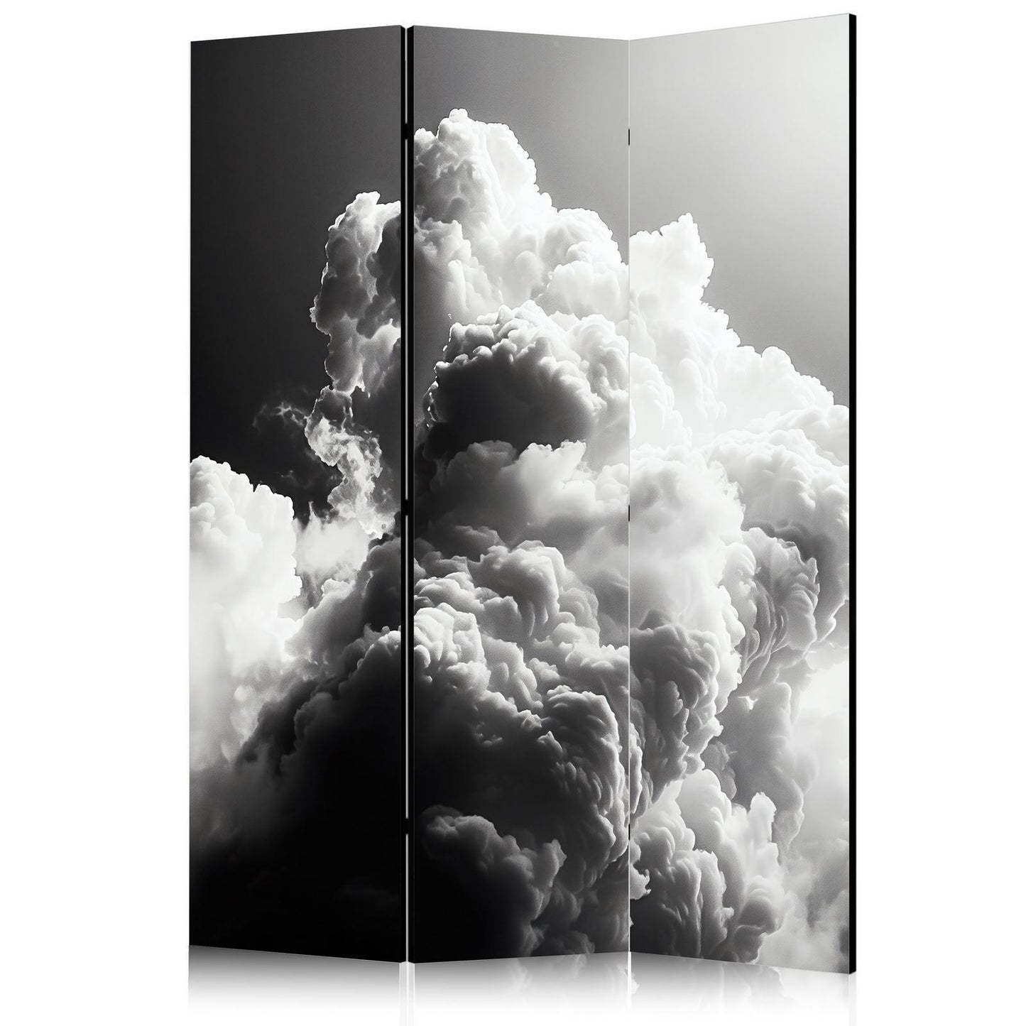 Paravent - Clouds Like a Dream: Let the Sun Illuminate Your Day – A Visual Feast Artgeist