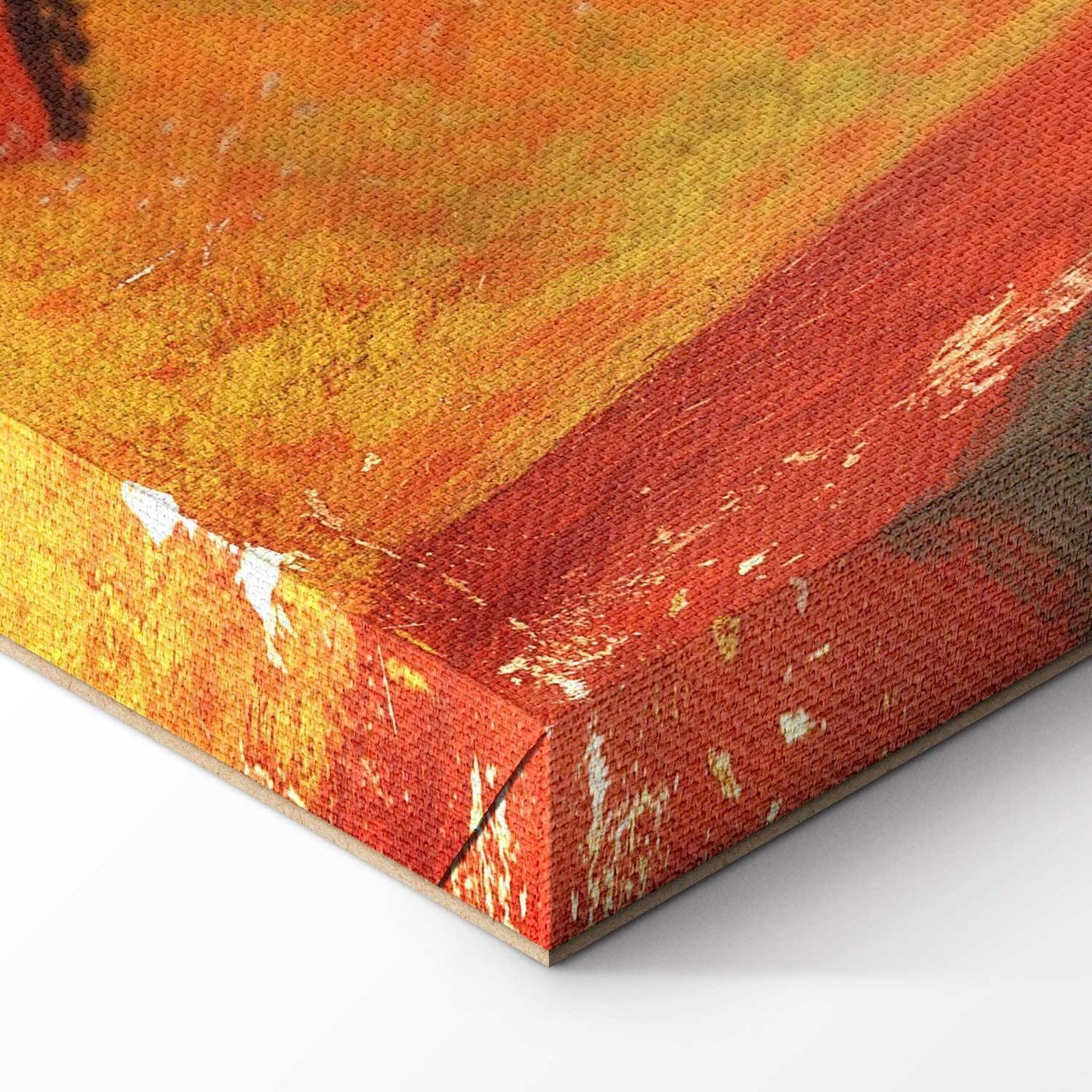 Leinwandbild - Frida Kahlo – Self-Portrait with Diego on My Breast