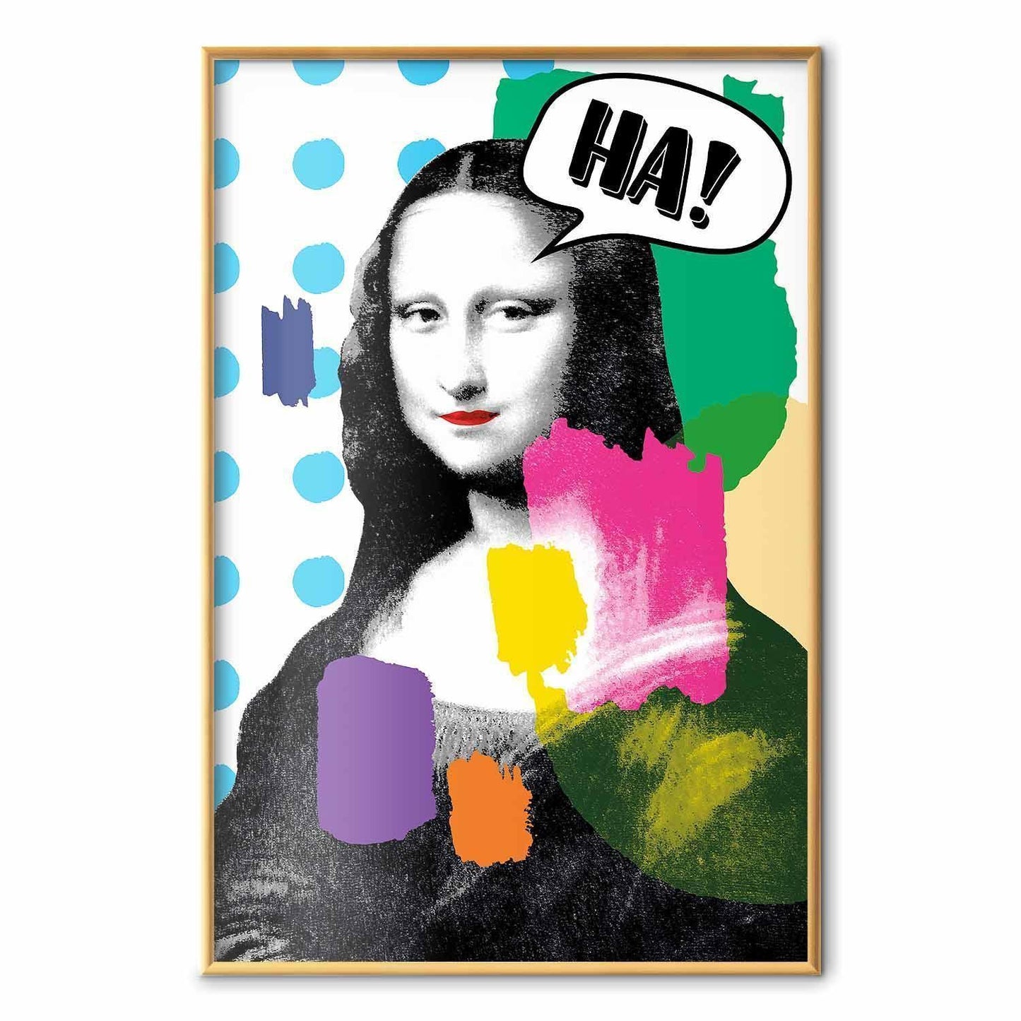 Poster - Mona Lisa Pop-Art