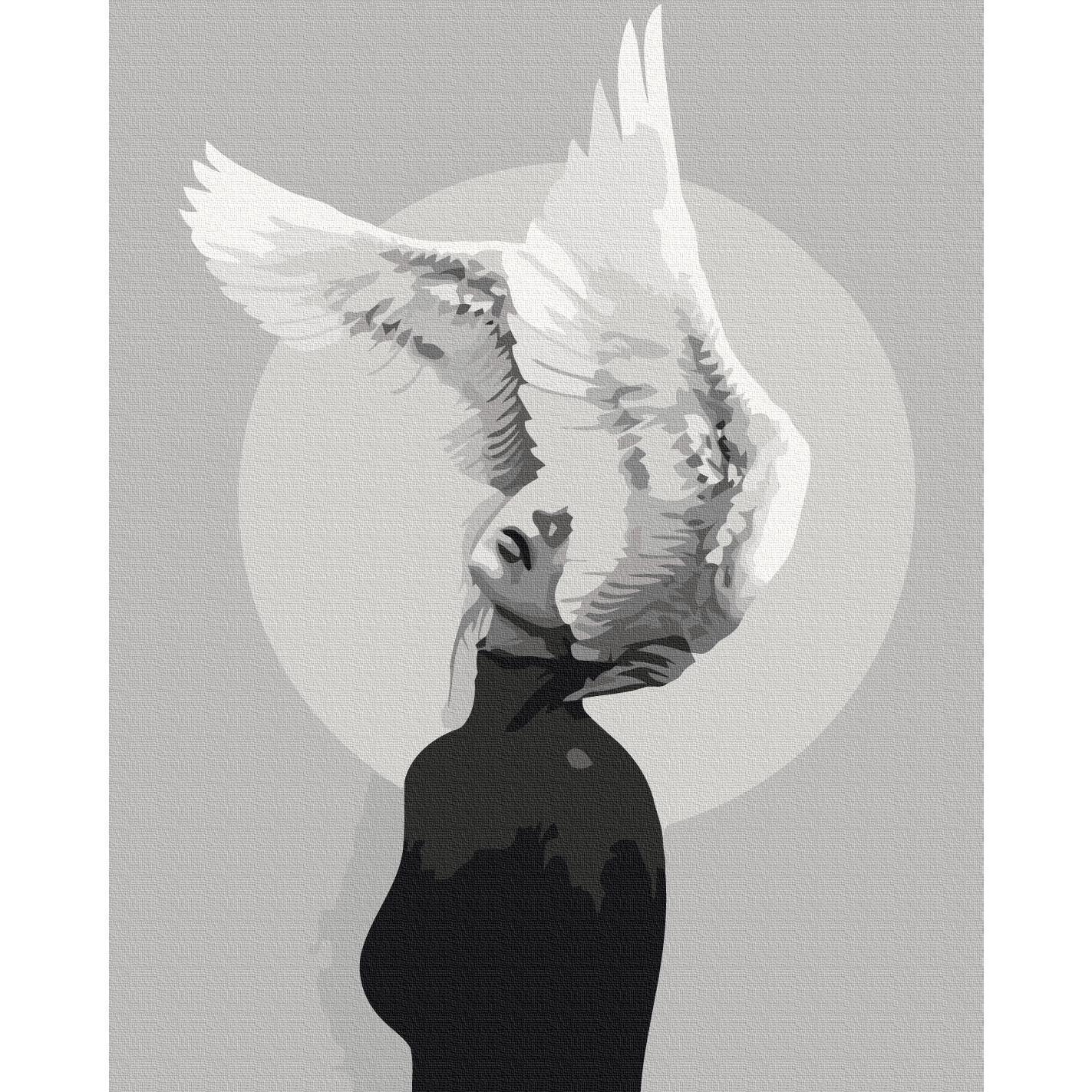 Malen nach Zahlen - Woman With Wings