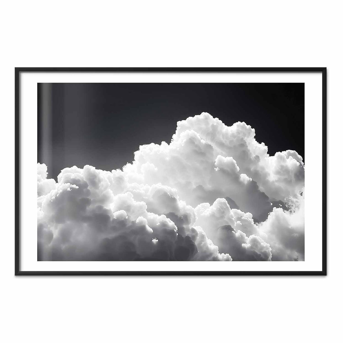 Poster - Discover the Infinite Play of Sunlight – Clouds and Shadows in the Sky