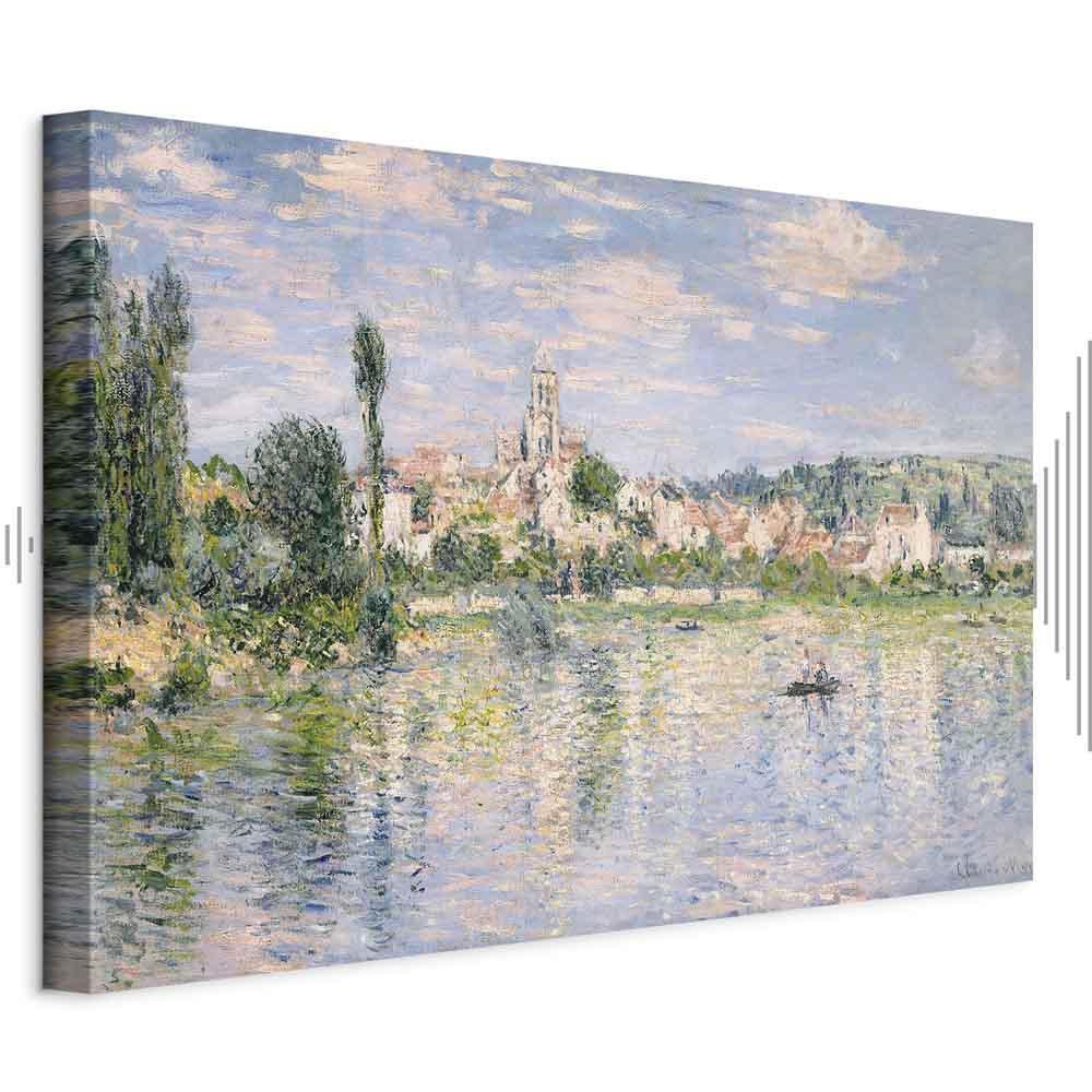 Leinwandbild - Claude Monet – Vue de Vétheuil, Summer