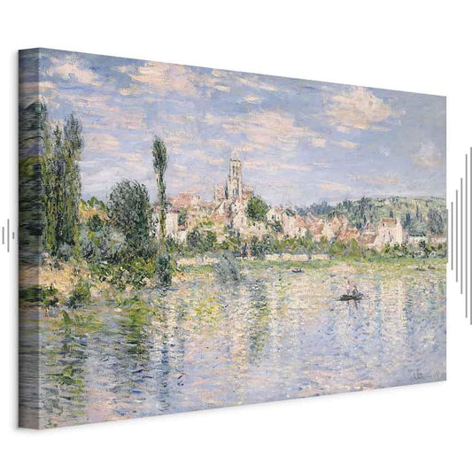 Leinwandbild - Claude Monet – Vue de Vétheuil, Summer