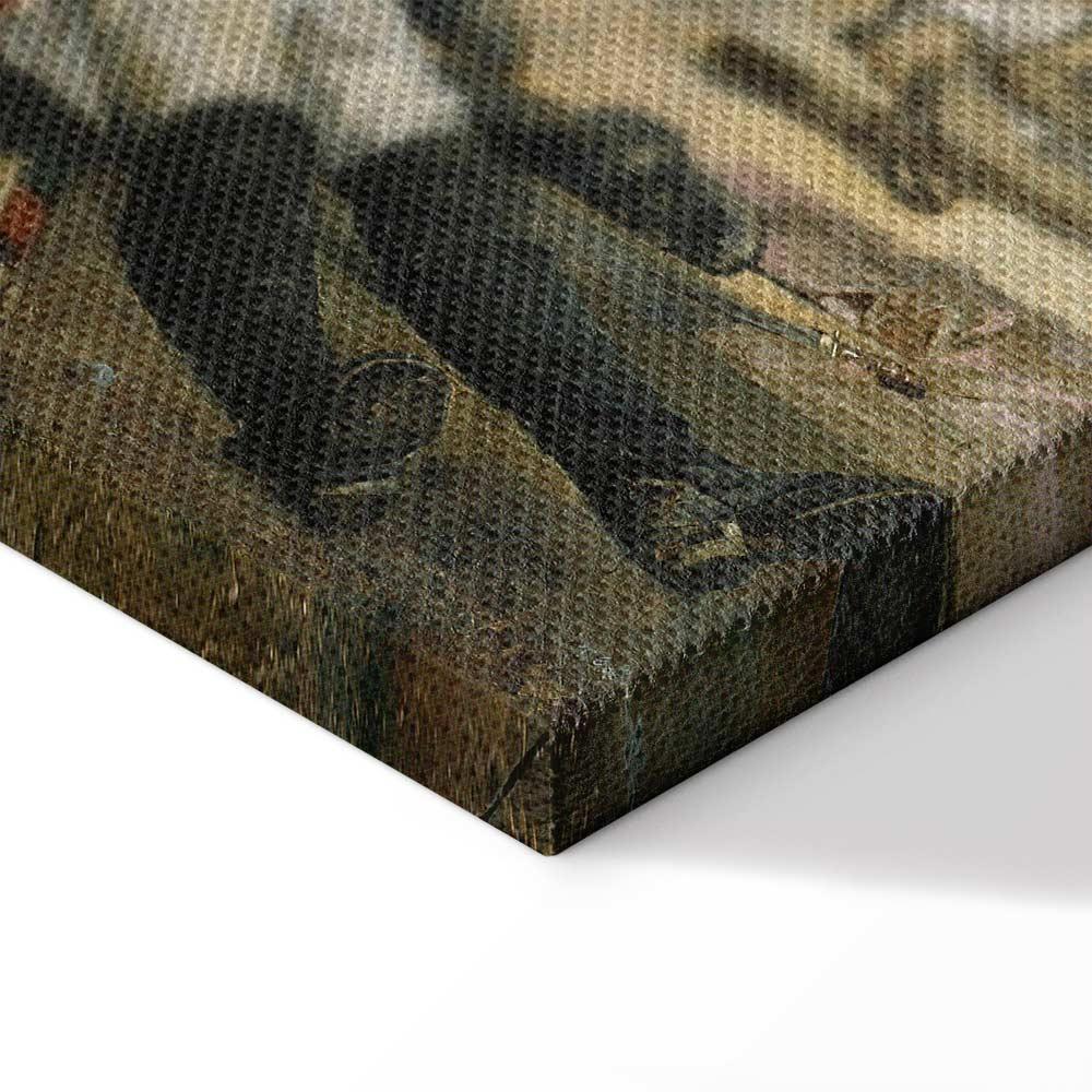 Leinwandbild - Joaquín Sorolla y Bastida – The death of Pedro Velarde y Santillán during the defence of the Monteleon Artillery Barracks