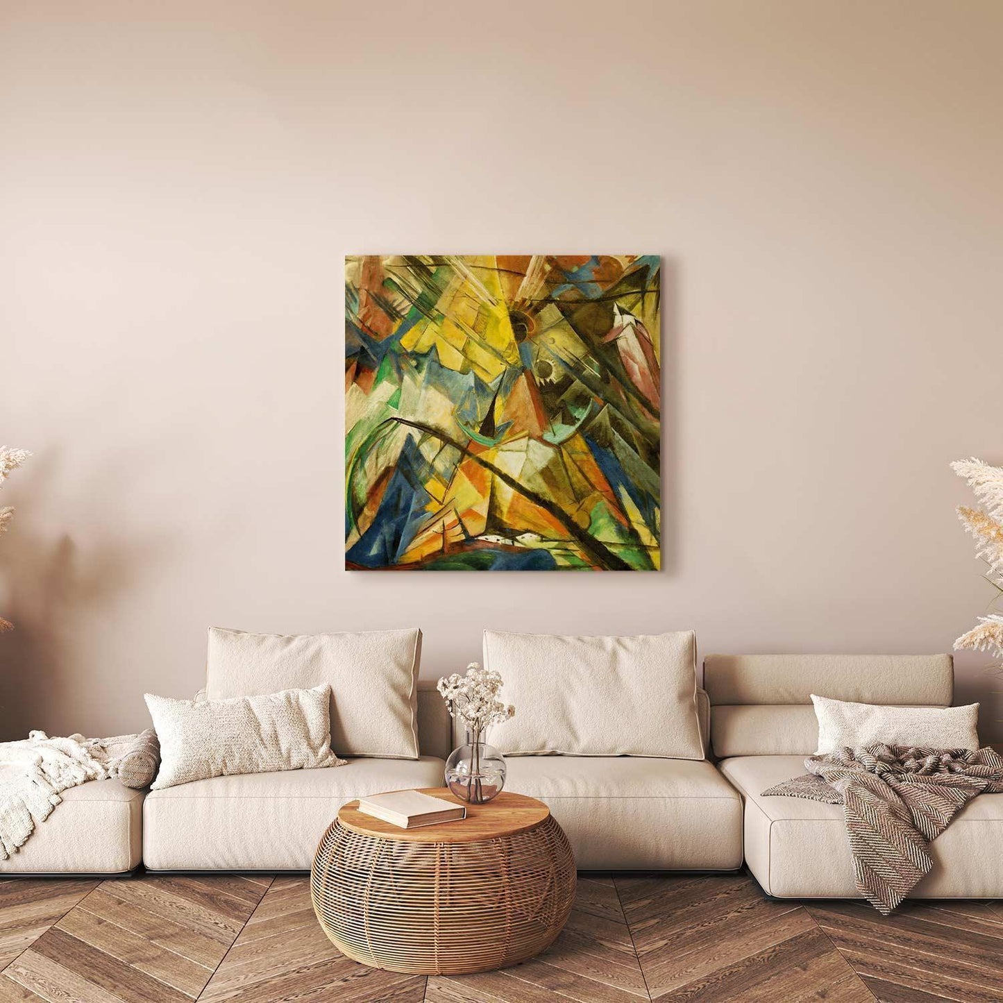 Leinwandbild - Franz Marc – Tirol