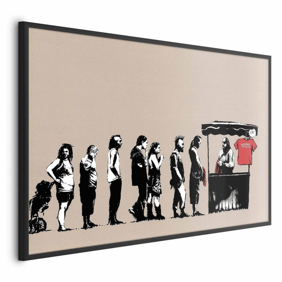 Poster - Destroy Capitalism Artgeist