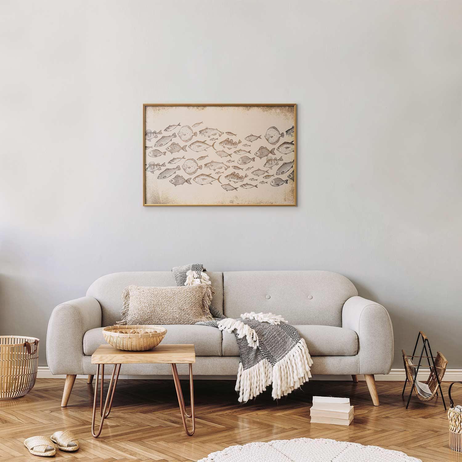 Poster - Subtle Little Fish Artgeist