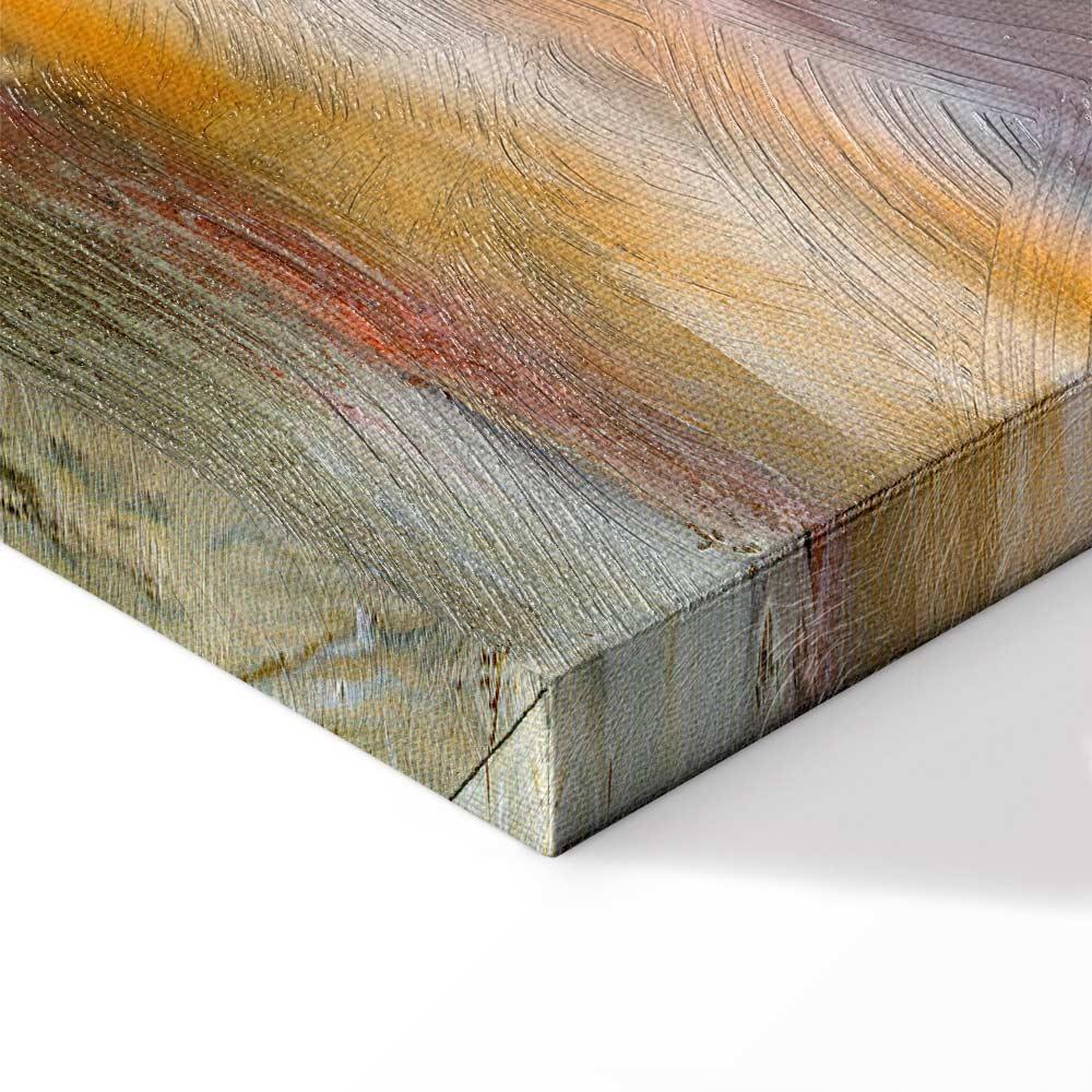 Leinwandbild - Orange Sea