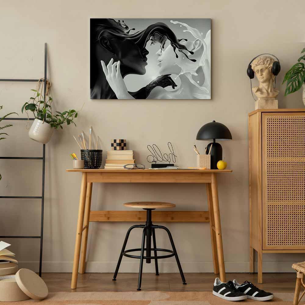 Leinwandbild - Tender Opposite (1 Part) Wide