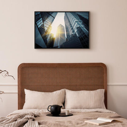 Leinwandbild - In a Big City (1 Part) Wide - Third Variant