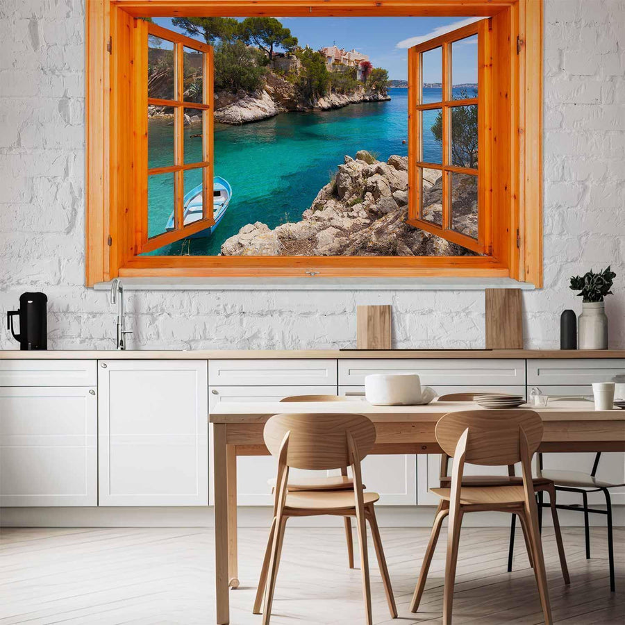 Fototapete Mediterrane Landschaft – Urlaubsfeeling für dein Zuhause Sawelt