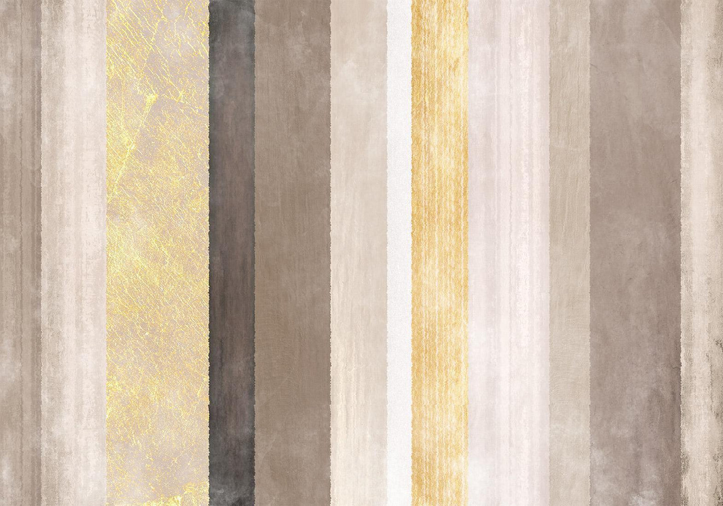Fototapete - Striped pattern - abstract background in various stripes with gold pattern Artgeist