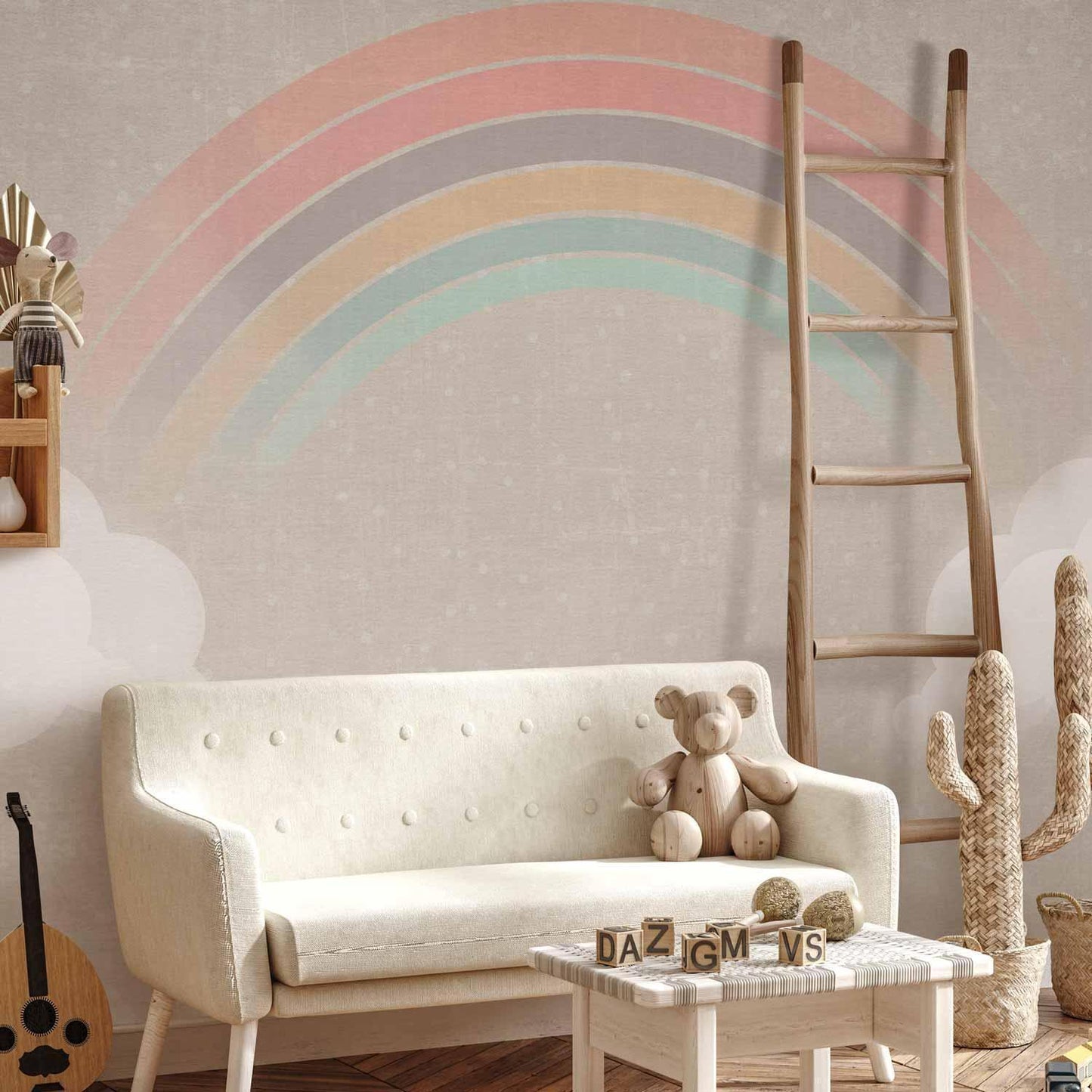 Fototapete - Rainbow in the Rain