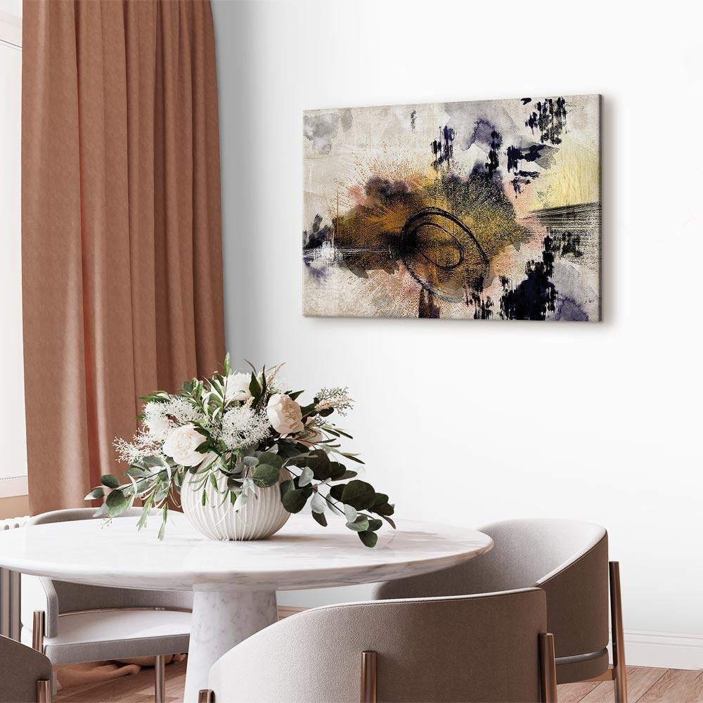 Leinwandbild - Morning on the River (1 Part) Wide