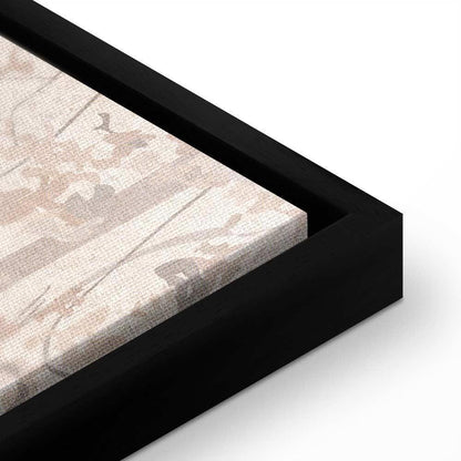 Leinwandbild - Beige Forest of Thoughts (1 Part) Wide