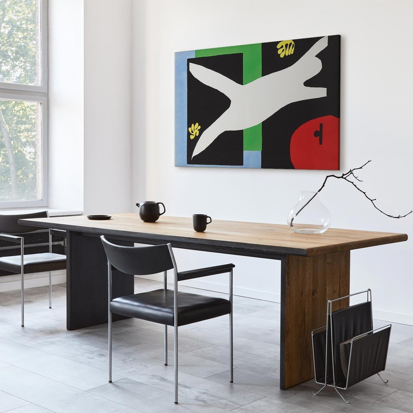 Leinwandbild - Henri Matisse – The Swimmer in the Aquarium (from Jazz)