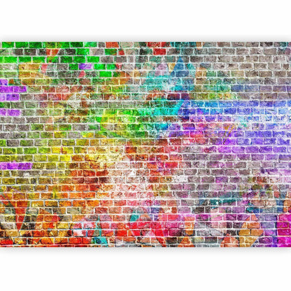 Fototapete - Rainbow Wall Artgeist