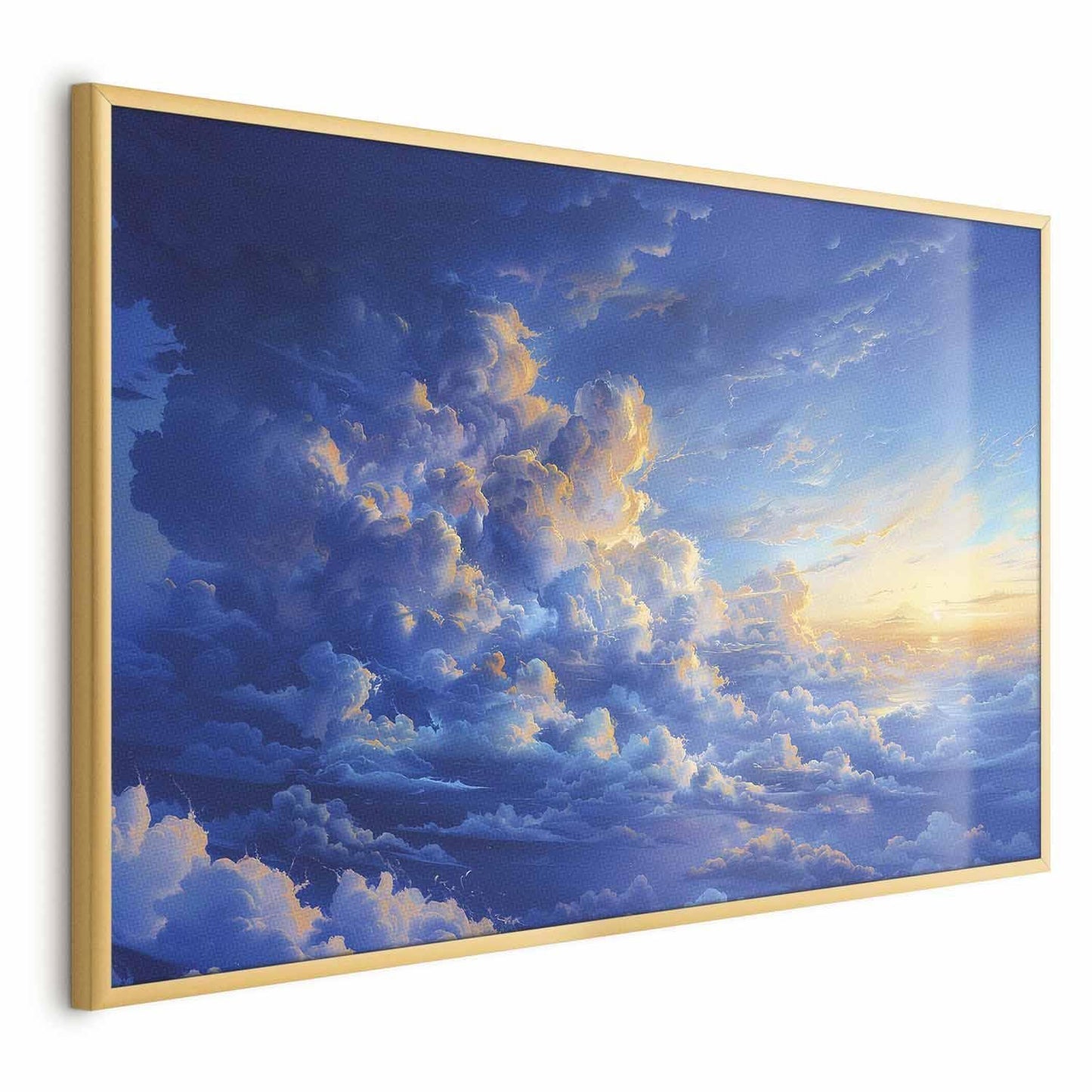 Poster - When the Sky Becomes Canvas: A Masterpiece of Nature in the Clouds