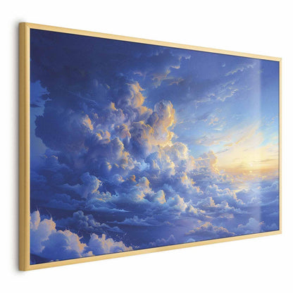Poster - When the Sky Becomes Canvas: A Masterpiece of Nature in the Clouds