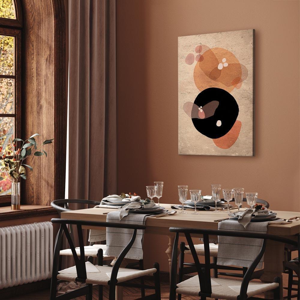 Leinwandbild - Moon Butterfly (1 Part) Vertical