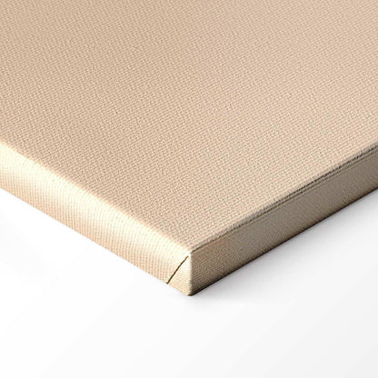 Leinwandbild - Landscape with a leaf