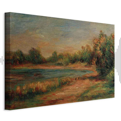 Leinwandbild - Pierre-Auguste Renoir – Paysage à Guernesey