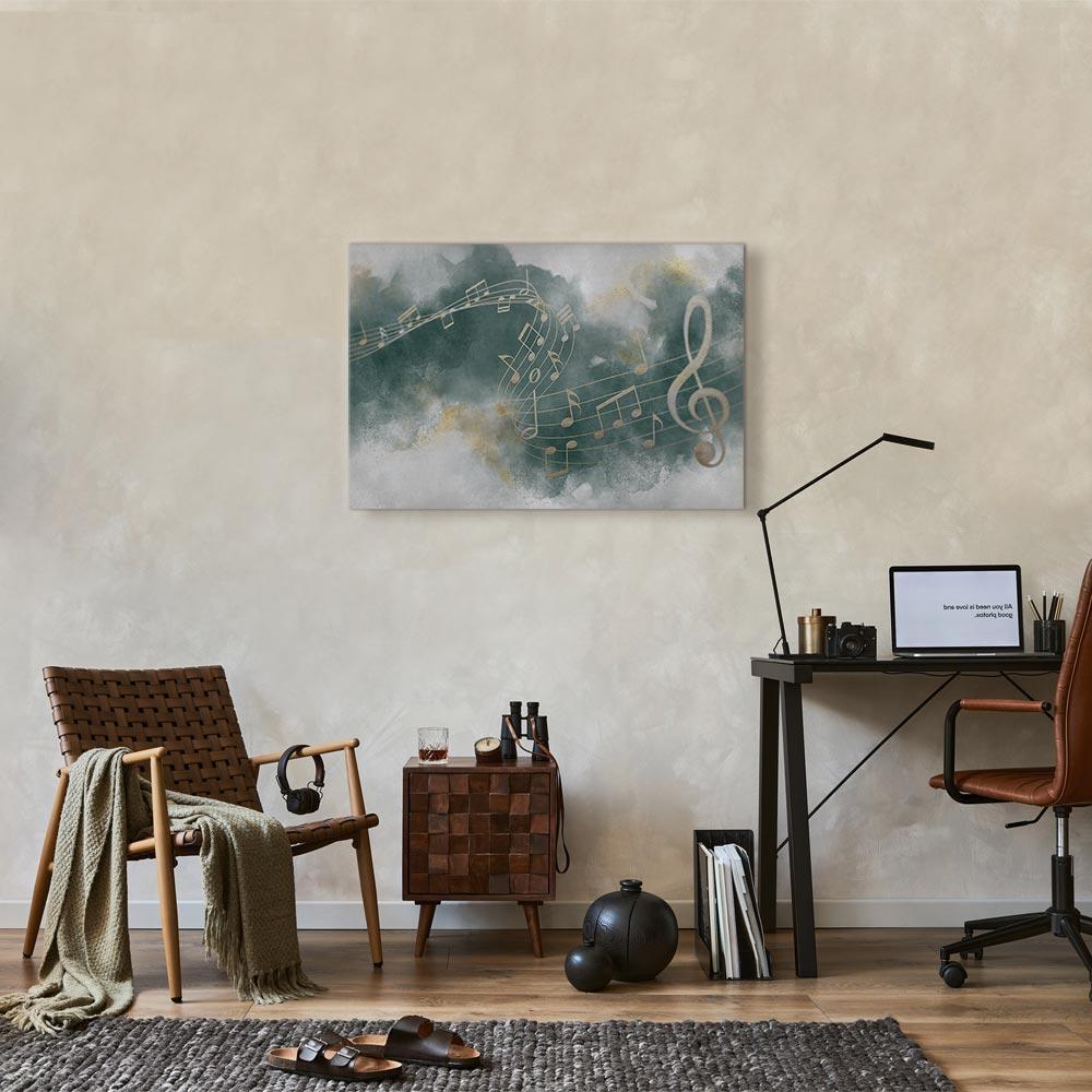 Leinwandbild - Melody of the Psalm (1 Part) Wide