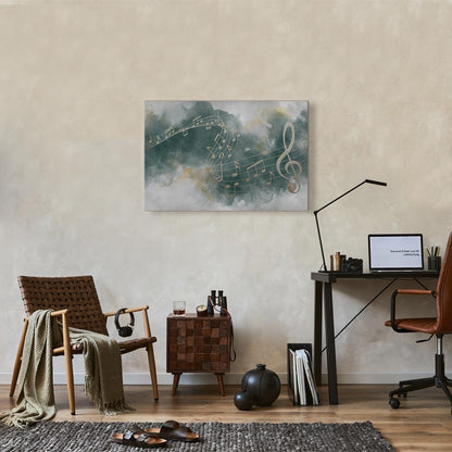 Leinwandbild - Melody of the Psalm (1 Part) Wide