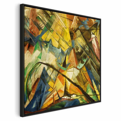 Leinwandbild - Franz Marc – Tirol