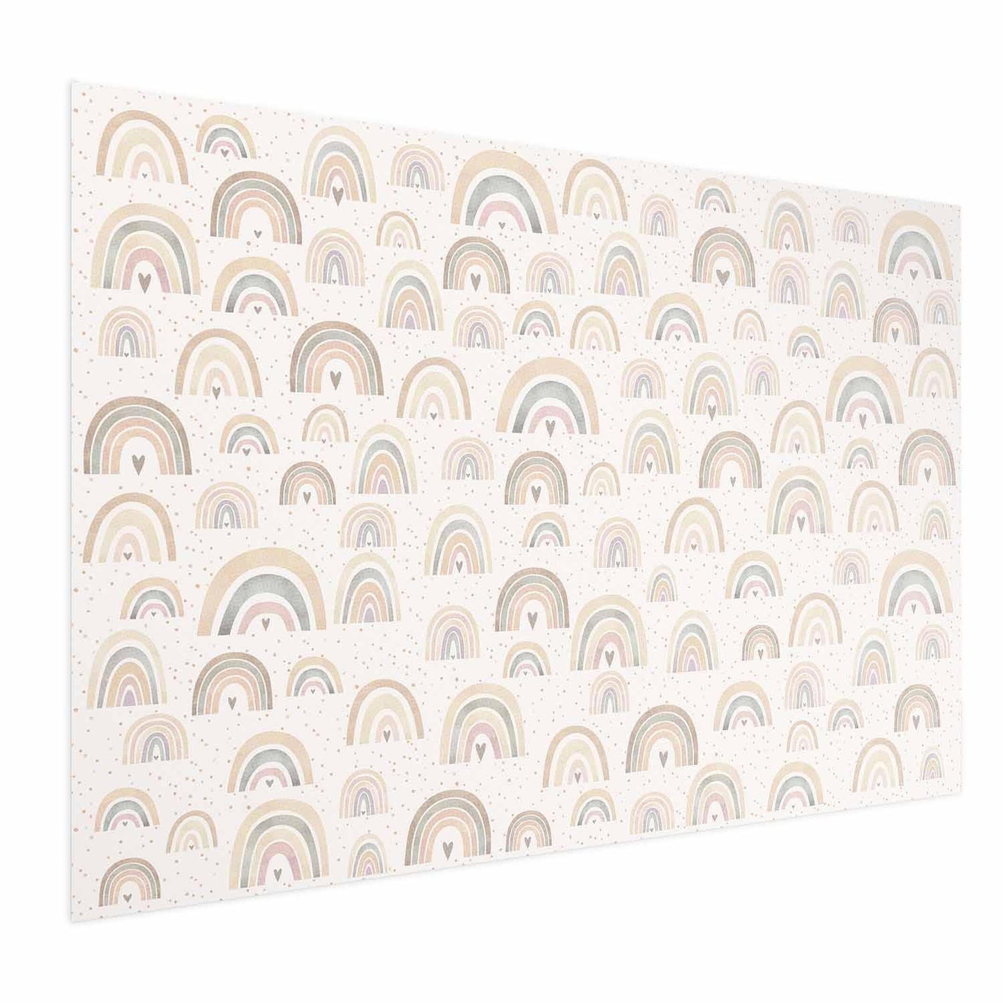 Poster - Rainbows and Hearts