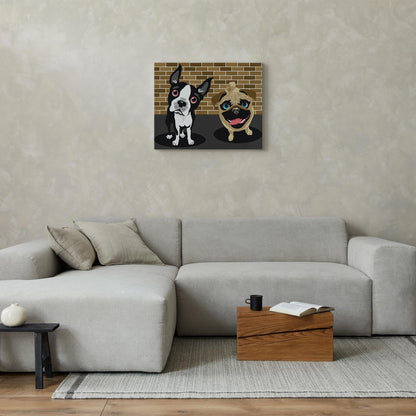 Malen nach Zahlen - Cute Dogs