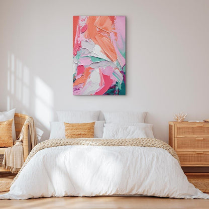 Leinwandbild - Energetic Colors - Abstract Composition with Intense Colors