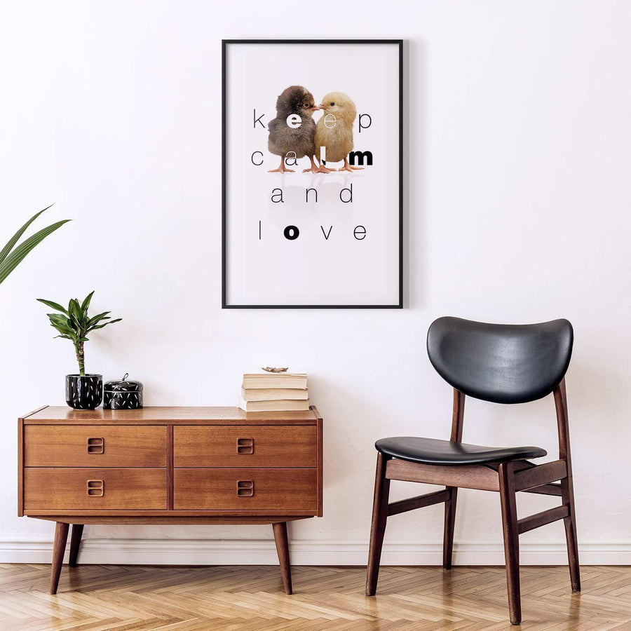 Poster - Keep Calm and Love Artgeist