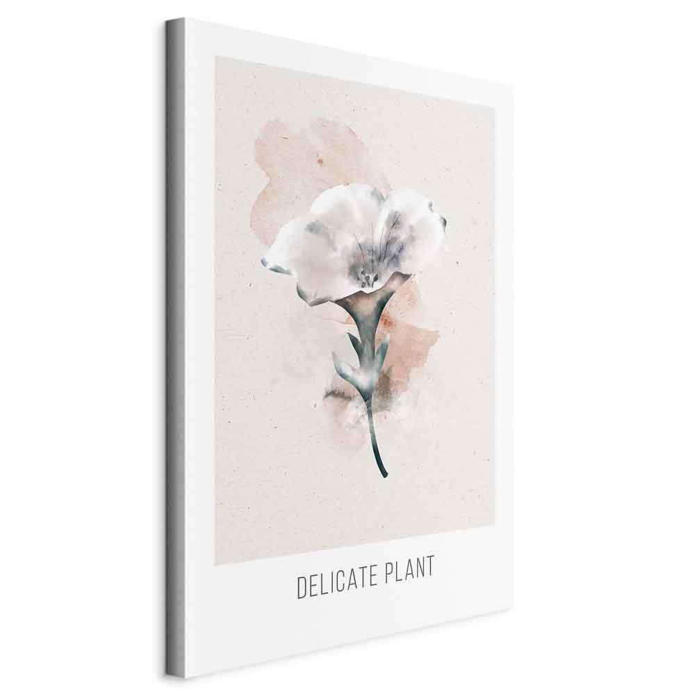 Leinwandbild - Delicate Plant (1 Part) Vertical