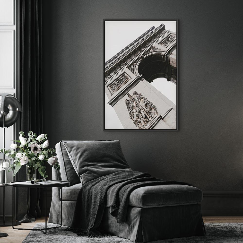 Leinwandbild - Triumphal Arch (1 Part) Vertical