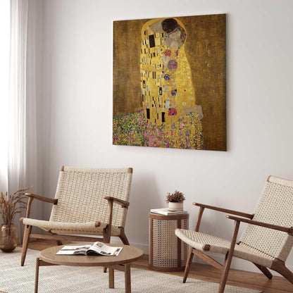 Leinwandbild - Gustav Klimt – Kiss