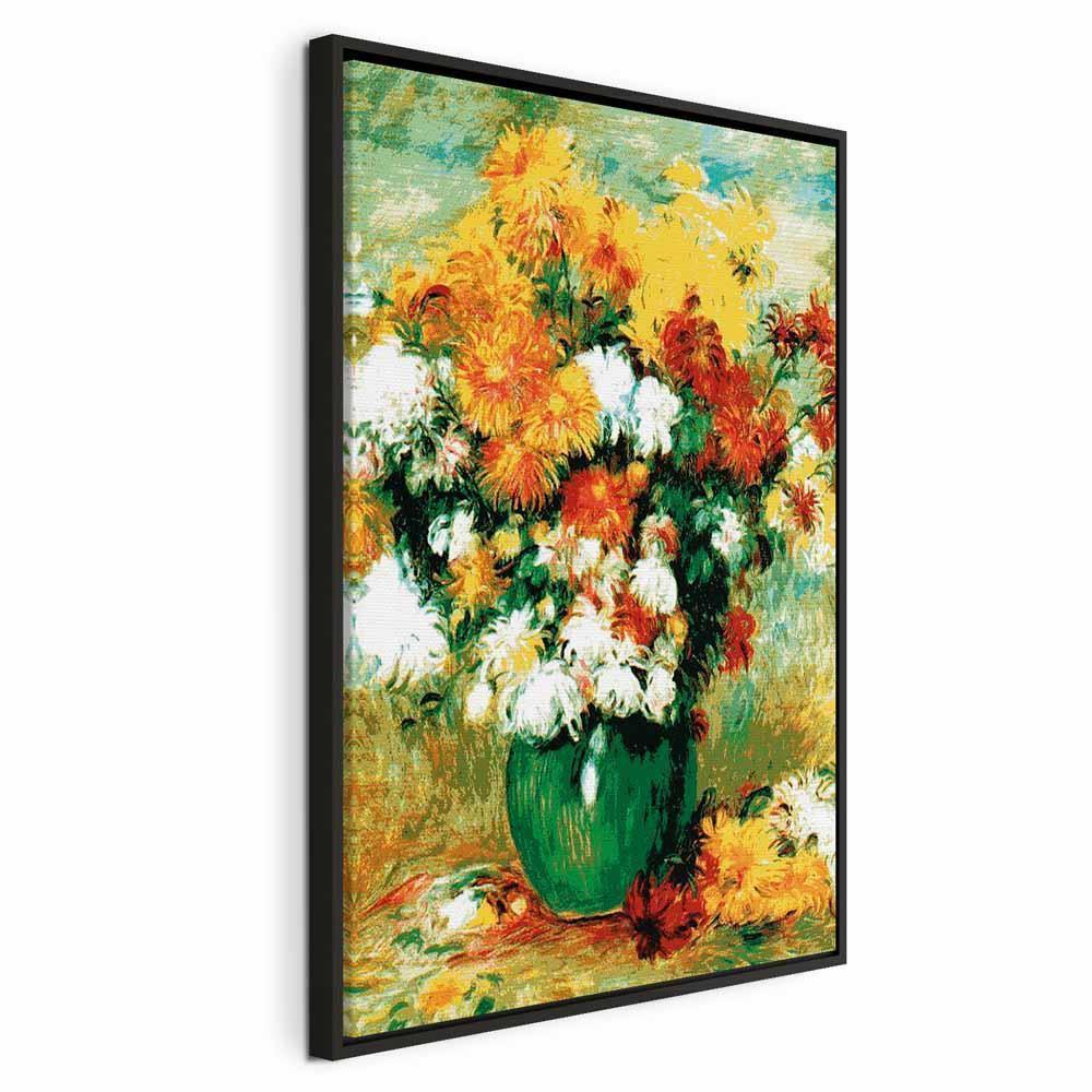 Leinwandbild - Pierre-Auguste Renoir – Chrysanthemums