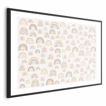 Poster - Rainbows and Hearts Artgeist