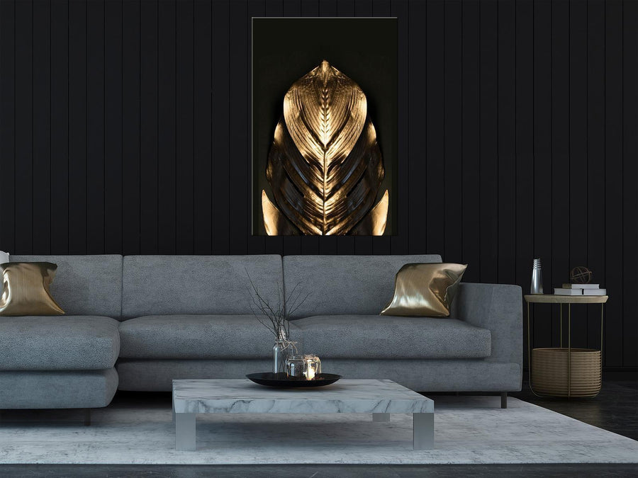 Leinwandbild - Pharaoh's Gold (1 Part) Vertical Artgeist