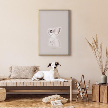 Leinwandbild - Ceramic Shell (1 Part) Vertical