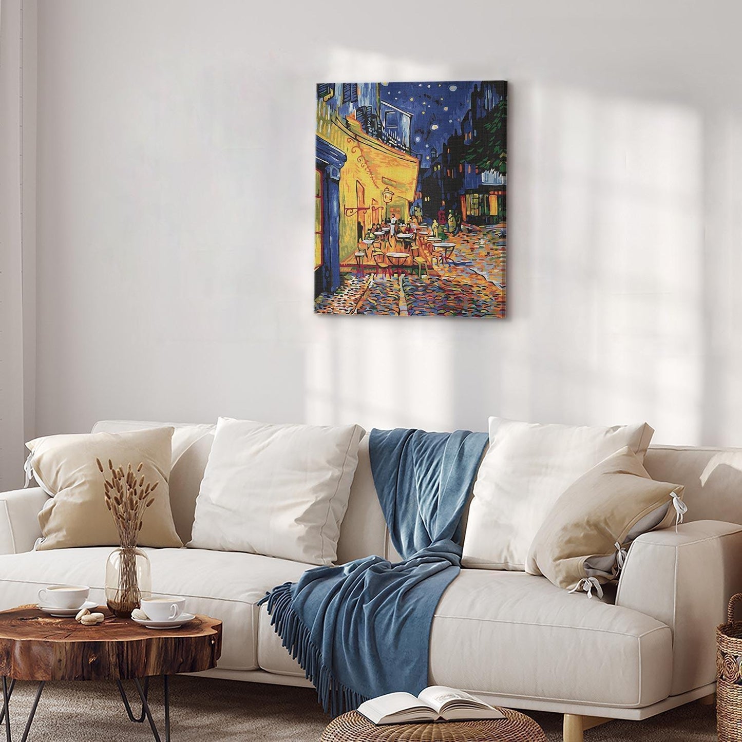 Malen nach Zahlen - Vincent van Gogh – Café Terrace at Night